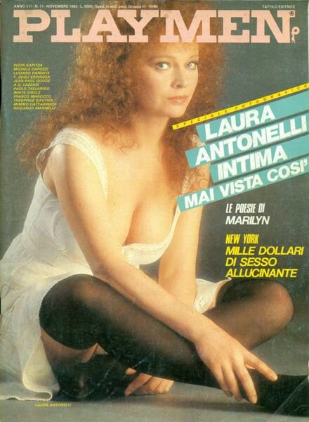 Playmen – N 11 Nobembre 1982 Cover