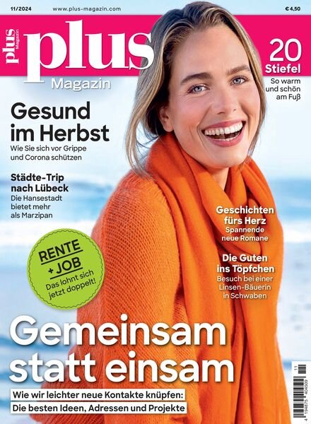 Plus Magazin – November 2024 Cover