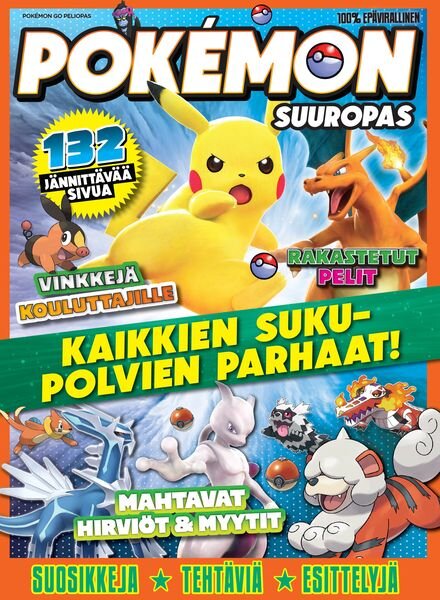 Pokemon Suomi – Syyskuu 2024 Cover