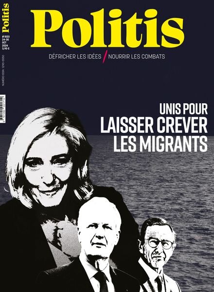 Politis – 24 Octobre 2024 Cover