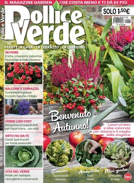 Pollice Verde – Ottobre-Novembre 2024 Cover