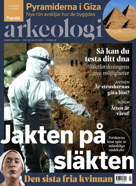 Popular Arkeologi – Oktober 2024 Cover