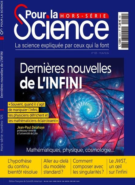 Pour la Science – Hors-Serie – Novembre-Decembre 2024 Cover