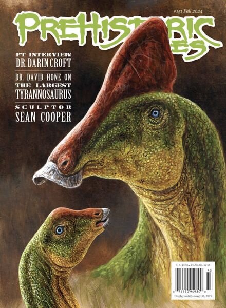 Prehistoric Times – Fall 2024 Cover