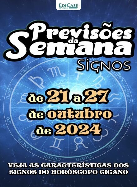 Previsoes da Semana – 21 Outubro 2024 Cover