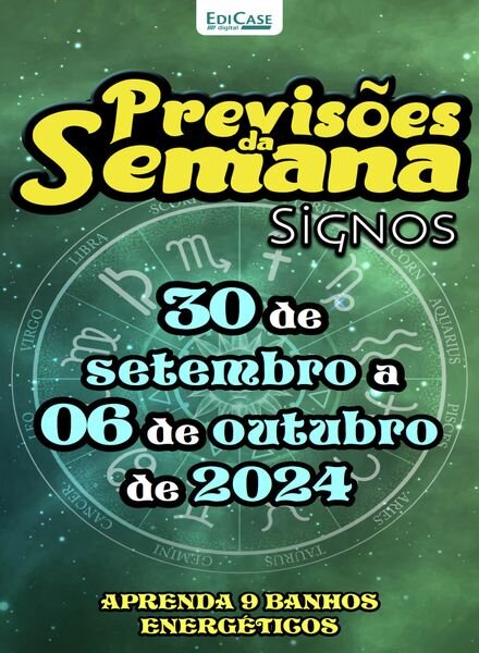 Previsoes da Semana – 30 Setembro 2024 Cover