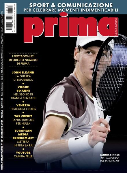 Prima Comunicazione – Settembre 2024 Cover