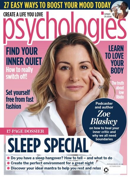 Psychologies UK – October 2024 Cover