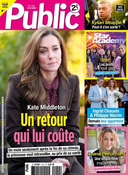Public – 18 Octobre 2024 Cover