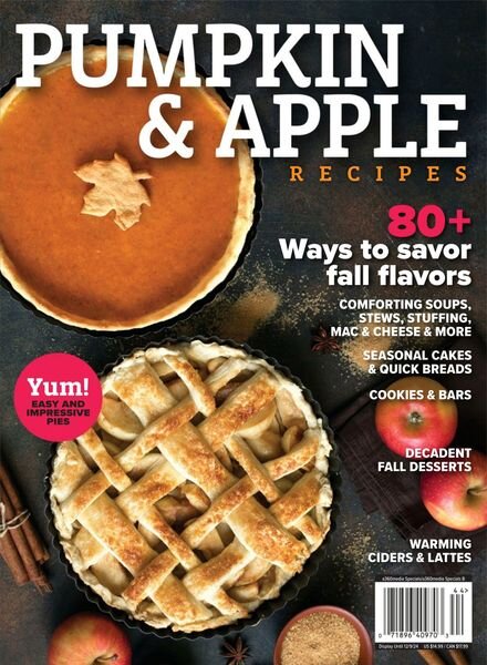 Pumpkin & Apple Recipes – 2024 Cover