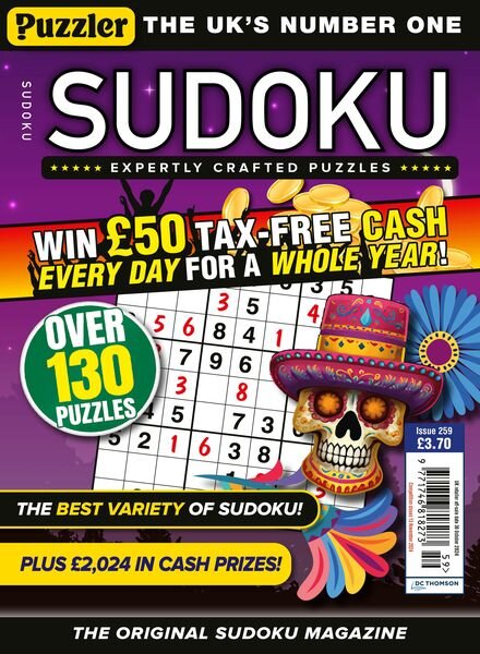 Puzzler Sudoku – Issue 259 2024 Cover