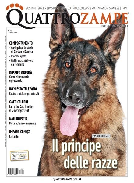 QuattroZampe – Ottobre 2024 Cover