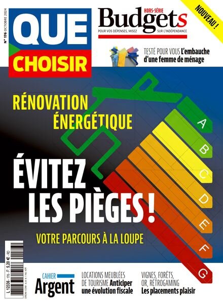 Que Choisir – Hors-Serie – Octobre 2024 Cover
