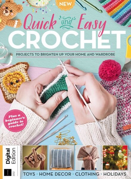 Quick & Easy Crochet – 8th Edition – June 2024 Cover