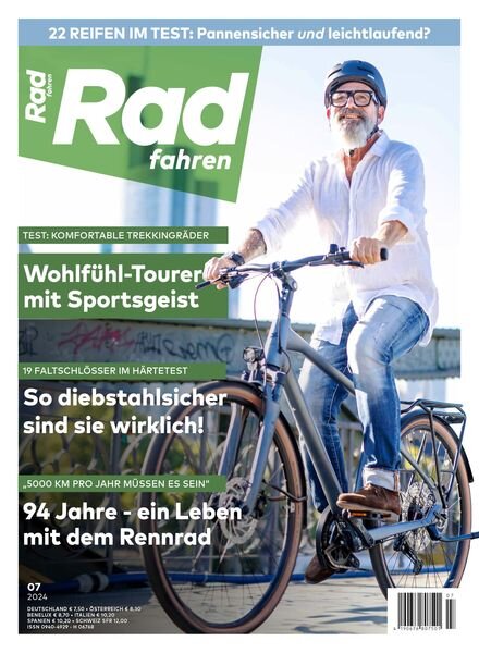 Radfahren – Oktober 2024 Cover