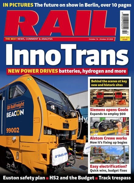 Rail – 16 October 2024 Cover