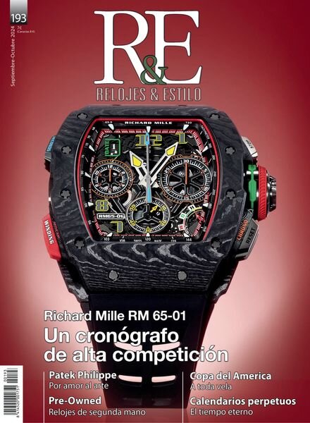 R&E Relojes & Estilo – Septiembre-Octubre 2024 Cover