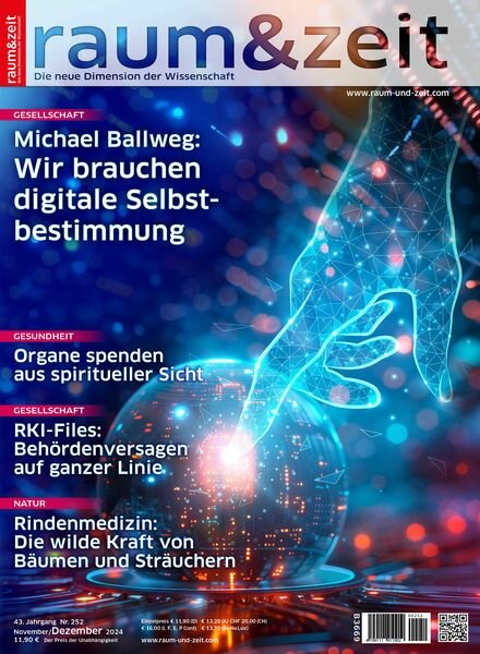 Raum&Zeit – November-Dezember 2024 Cover