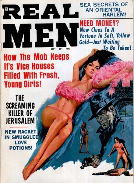 Real Men – Volume 14 Number 3 September 1970 Cover