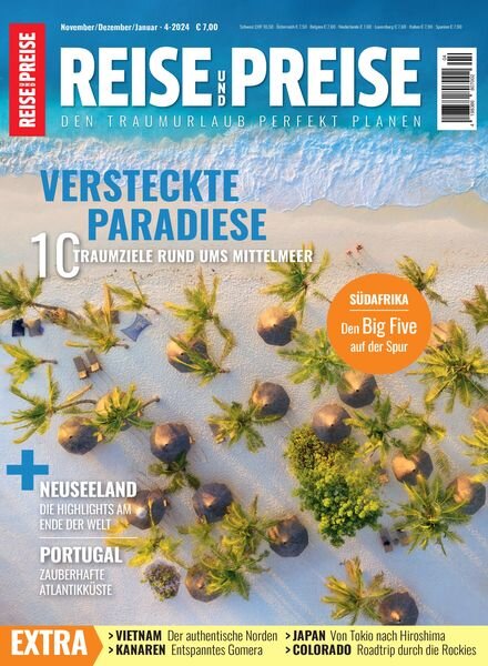 Reise & Preise – Oktober 2024 Cover