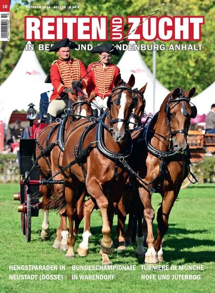 Reiten und Zucht – Oktober 2024 Cover