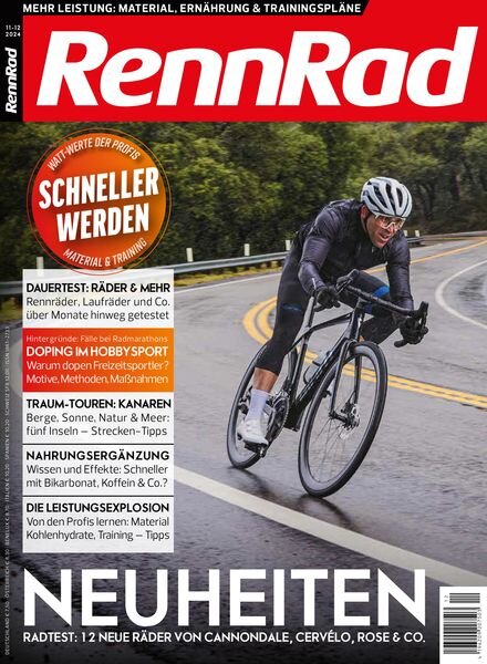 RennRad – November-Dezember 2024 Cover