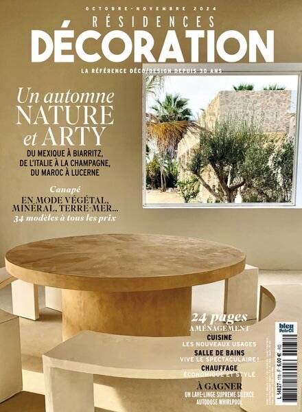Residences Decoration – Octobre-Novembre 2024 Cover