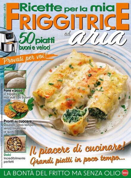 Ricette Per Friggitrici Ad Aria – Ottobre-Novembre 2024 Cover
