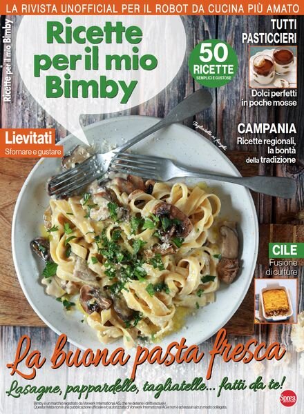 Ricette per il Mio Bimby – Ottobre-Novembre 2024 Cover