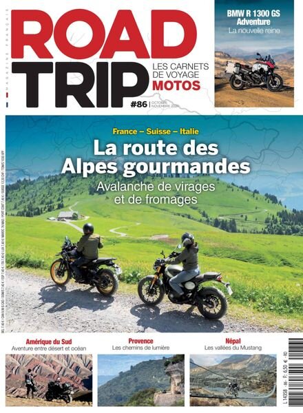 Road Trip – Octobre-Novembre 2024 Cover