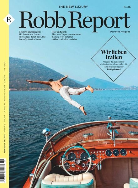 Robb Report Germany – Oktober 2024 Cover
