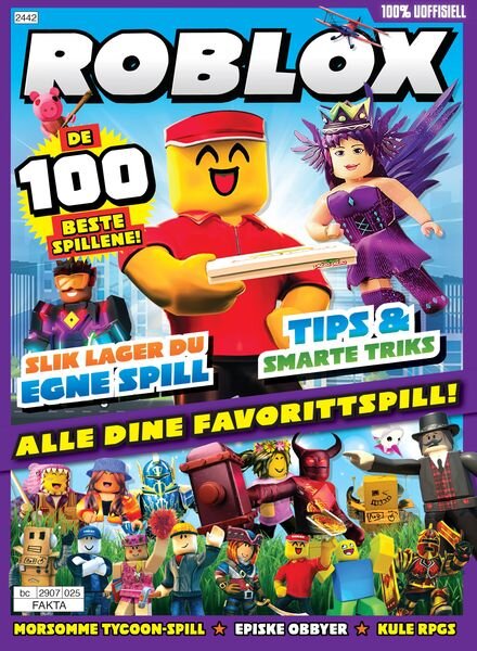 Roblox Norge – Oktober 2024 Cover