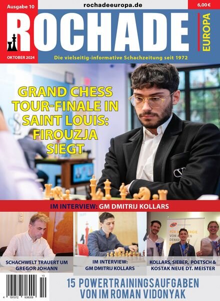 Rochade Europa – Oktober 2024 Cover