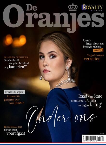 Royalty Special – De Oranjes – 4 Oktober 2024 Cover