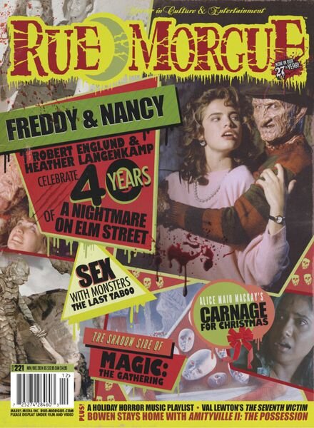 Rue Morgue – November-December 2024 Cover