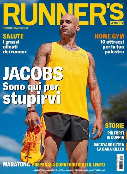 Runner’s World Italia – Ottobre 2024 Cover