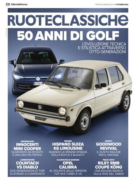 RuoteClassiche – Ottobre 2024 Cover