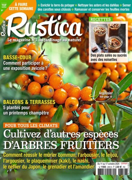 Rustica – 11 Octobre 2024 Cover