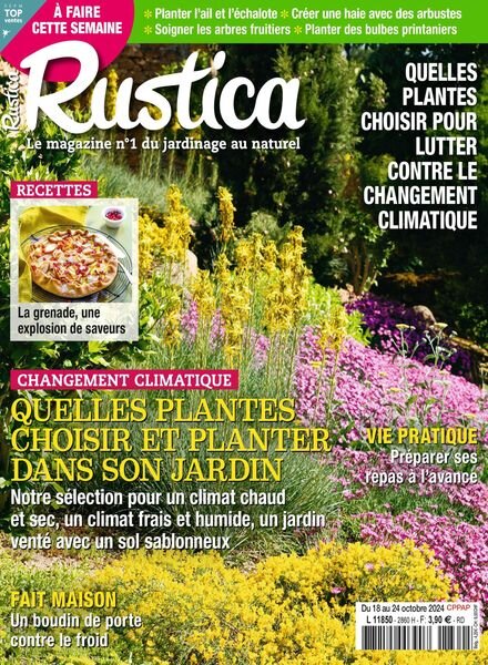 Rustica – 18 Octobre 2024 Cover