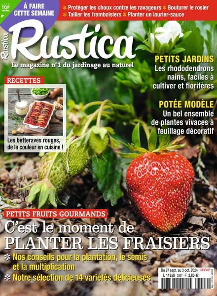 Rustica – 27 Septembre 2024 Cover