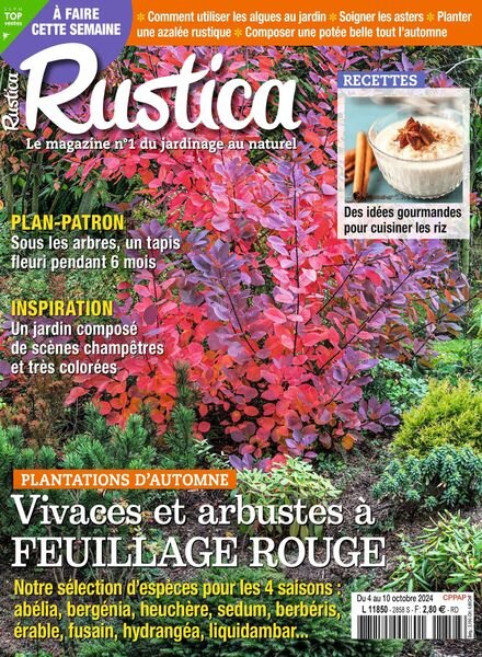 Rustica – 4 Octobre 2024 Cover