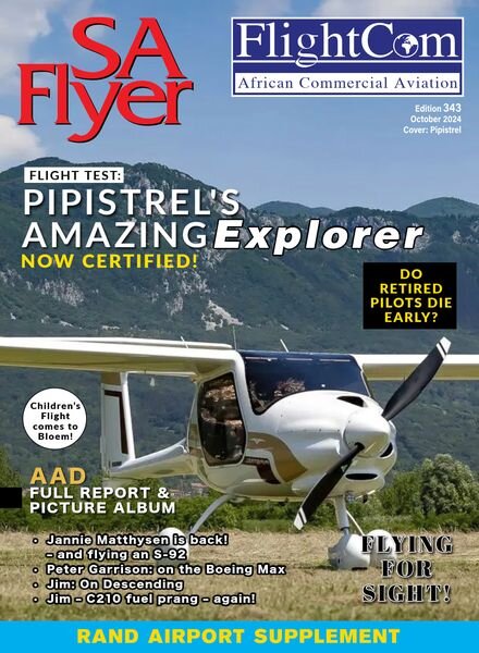 SA Flyer – October 2024 Cover