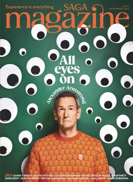 Saga Magazine – November 2024 Cover