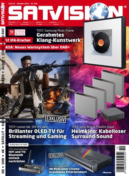 Satvision – Oktober 2024 Cover