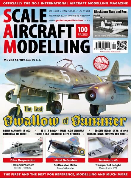 Scale Aircraft Modelling – November 2024 Cover