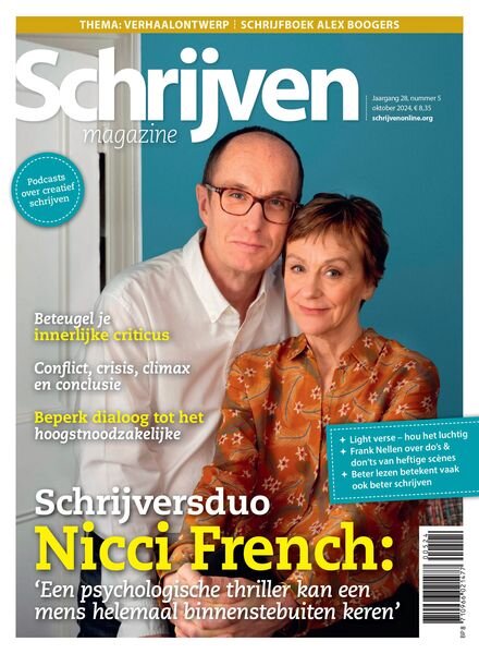 Schrijven Magazine – Oktober 2024 Cover