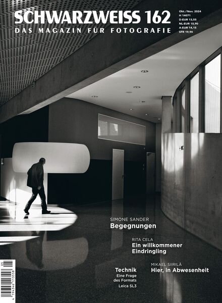 Schwarzweiss – Oktober-November 2024 Cover