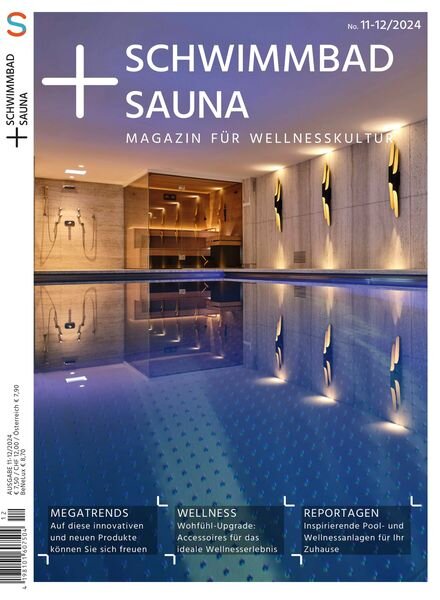 Schwimmbad + Sauna – November-Dezember 2024 Cover