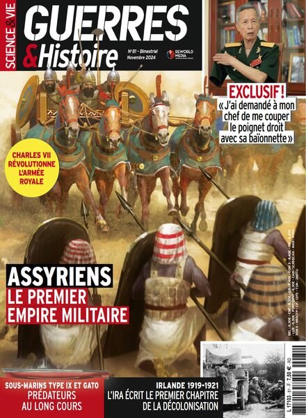 Science & Vie Guerres & Histoire – Novembre 2024 Cover