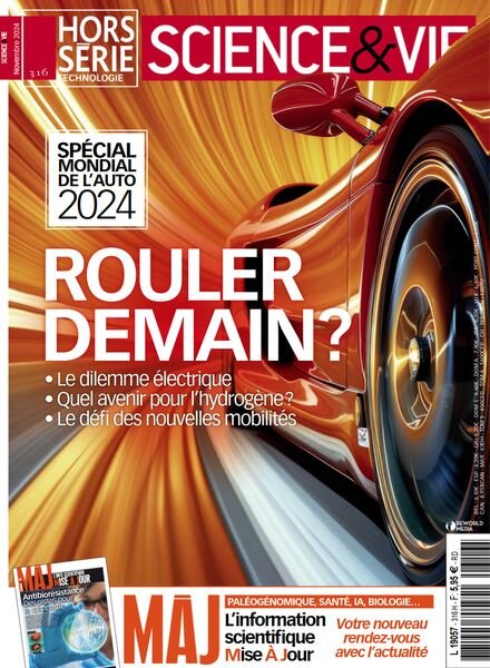 Science & Vie – Hors-Serie N 316 – Octobre 2024 Cover